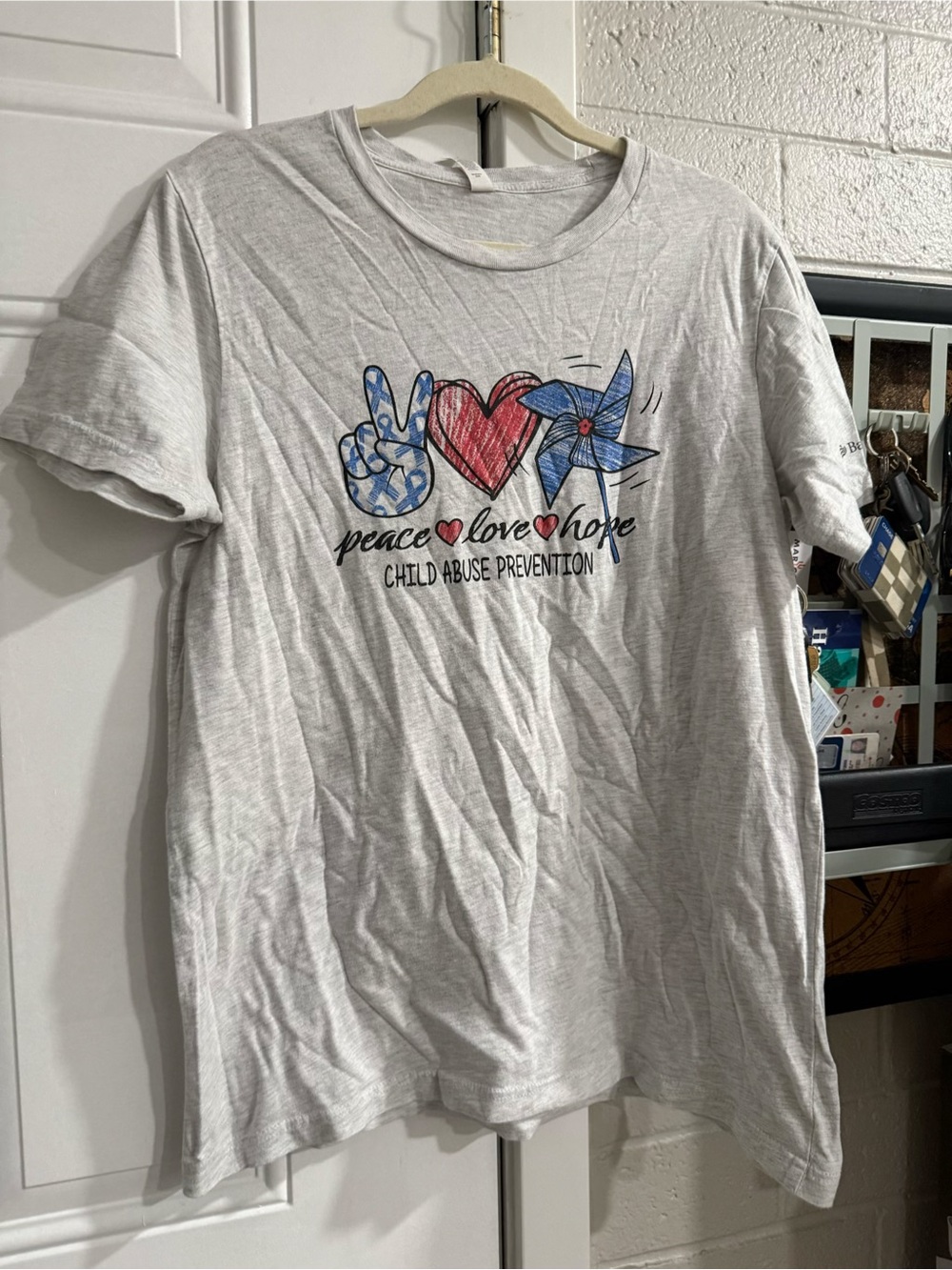 Banner Health - Peace Love Hope Child Abuse Prevention Tee